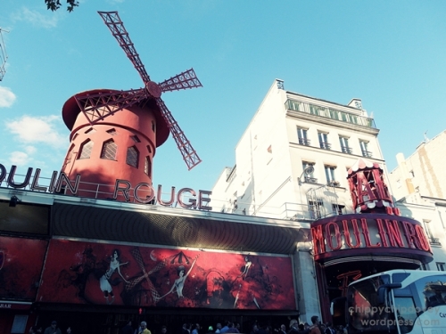 Moulin Rouge in the day